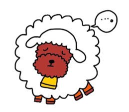 Toy poodle the muck sticker #4923967
