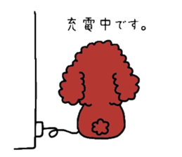Toy poodle the muck sticker #4923975