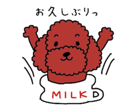 Toy poodle the muck sticker #4923977