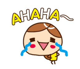 Pretty Pretty girl Sticker sticker #4924612