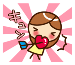 Pretty Pretty girl Sticker sticker #4924617