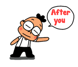 Neutral mind sticker #4924758