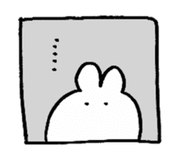 A moment Rabbit sticker #4924989