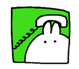 A moment Rabbit sticker #4925014