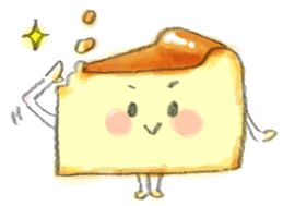 Cheesecake! sticker #4925025