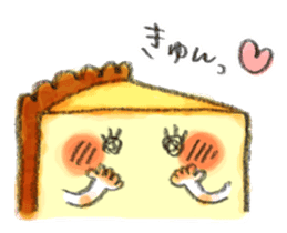 Cheesecake! sticker #4925056