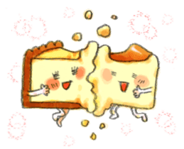 Cheesecake! sticker #4925057