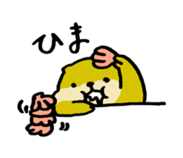 Lily : The chubby cute sea otters sticker #4925948