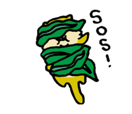 Lily : The chubby cute sea otters sticker #4925971