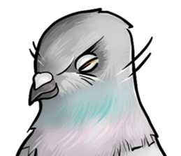 Love and pigeons sticker #4926509