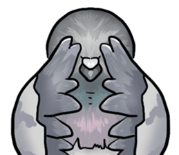 Love and pigeons sticker #4926524