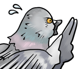 Love and pigeons sticker #4926528