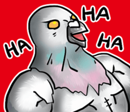 Love and pigeons sticker #4926530