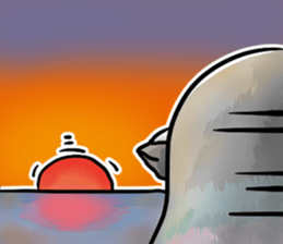 Love and pigeons sticker #4926541