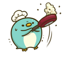 Over Reaction Penguin sticker #4926548