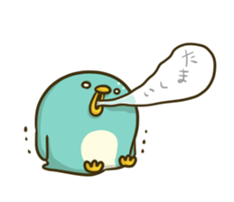 Over Reaction Penguin sticker #4926551