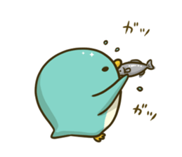 Over Reaction Penguin sticker #4926552