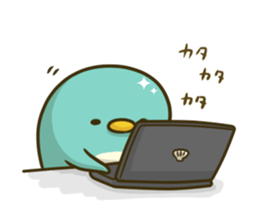 Over Reaction Penguin sticker #4926558