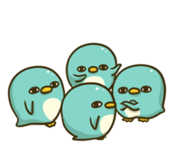 Over Reaction Penguin sticker #4926561