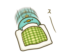 Over Reaction Penguin sticker #4926562