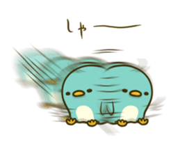 Over Reaction Penguin sticker #4926564