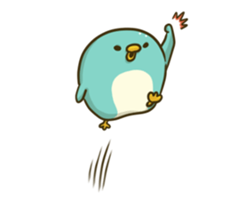 Over Reaction Penguin sticker #4926565