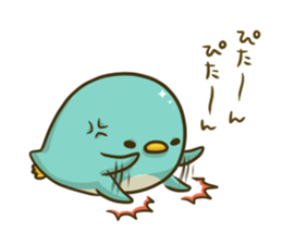 Over Reaction Penguin sticker #4926566