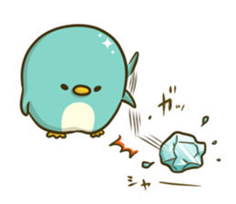 Over Reaction Penguin sticker #4926571