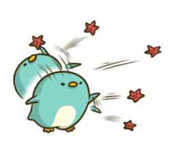 Over Reaction Penguin sticker #4926572