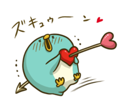 Over Reaction Penguin sticker #4926573