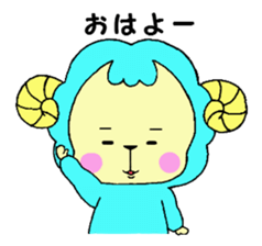 Hitsuji-san sticker #4926622