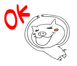 Cutie Pig sticker #4926830
