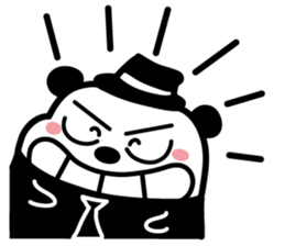 Hard-boiled panda sticker #4927521