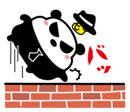 Hard-boiled panda sticker #4927528