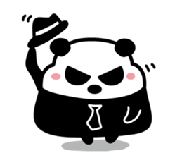 Hard-boiled panda sticker #4927529