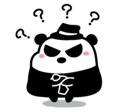 Hard-boiled panda sticker #4927536