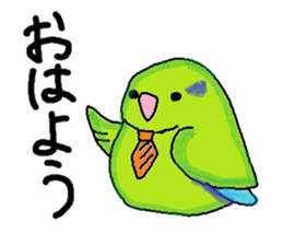 Pacific Parrotlet Worker sticker #4927622