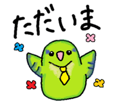 Pacific Parrotlet Worker sticker #4927624