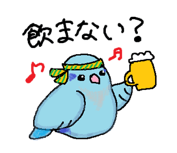 Pacific Parrotlet Worker sticker #4927627