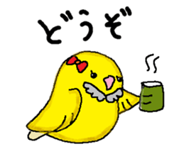 Pacific Parrotlet Worker sticker #4927629