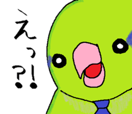 Pacific Parrotlet Worker sticker #4927645