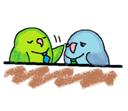 Pacific Parrotlet Worker sticker #4927647