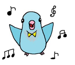Pacific Parrotlet Worker sticker #4927655