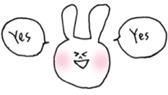 Bunny Sticker(cute) sticker #4927664