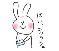 Bunny Sticker(cute) sticker #4927687