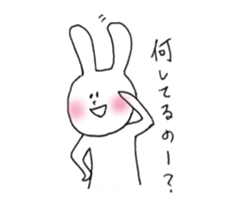 Bunny Sticker(cute) sticker #4927689