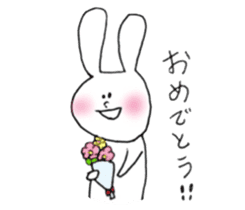 Bunny Sticker(cute) sticker #4927690