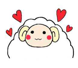 Meriko of a pretty sheep sticker #4927706