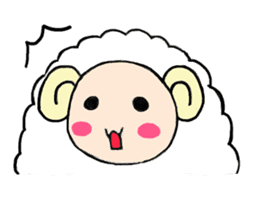 Meriko of a pretty sheep sticker #4927710