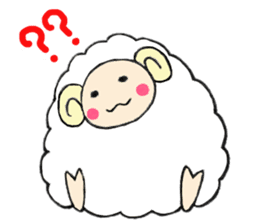Meriko of a pretty sheep sticker #4927711